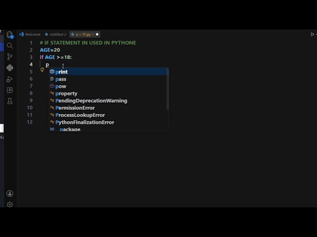 If Statement in Python | Python Basics for Beginners 🐍💻