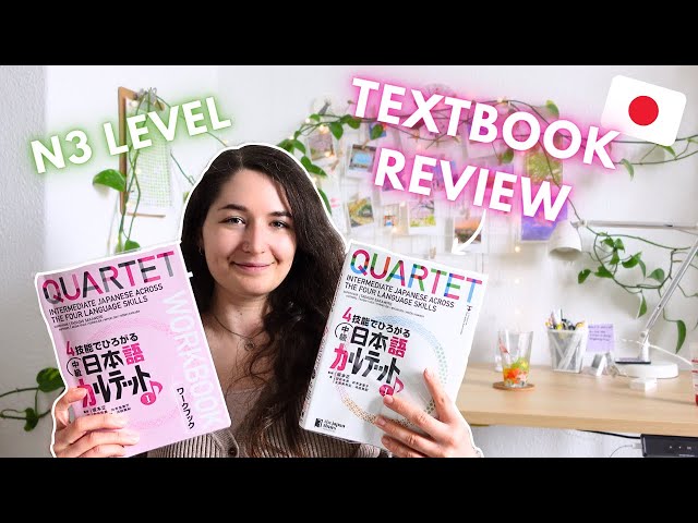 I TRIED THE QUARTET TEXTBOOK SO YOU DON'T HAVE TO 📚 | Quartet review 🇯🇵 | One book for all skills?