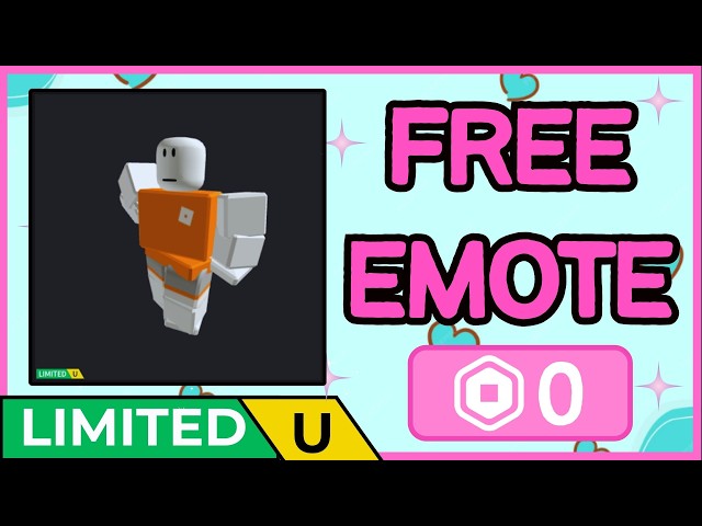 HOY !!! CONSIGUE EMOTE  GRATIS  EN ROBLOX #roblox #free #event #ugc