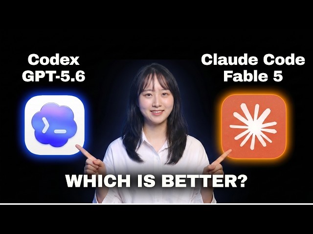 Claude Code vs Codex: I Made Them Build the Same App (Fable 5 vs GPT-5.6 Sol)