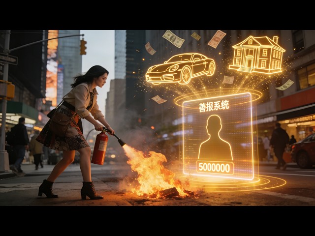 【FULL】NEW🔥Doing Good Deeds Can Get Porsche、Villa,Poor Girl Uses System to Become Rich.