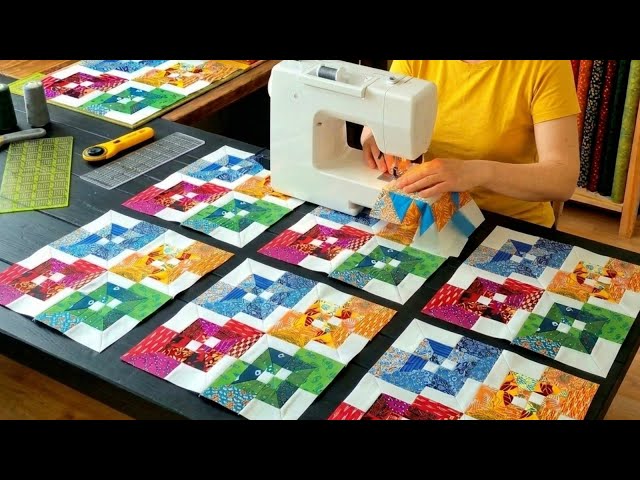 STOP Scrolling! Your Next Favourite Quilt Pattern is Here‼️Sewing idea for leftover fabrics.