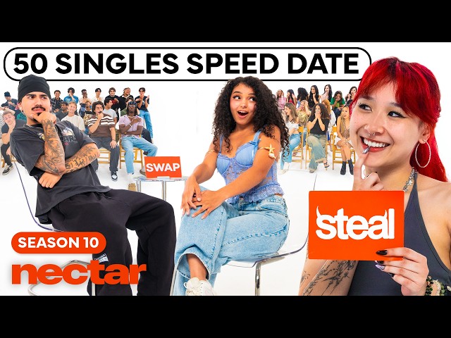 50 singles speed date strangers | swipe or swap