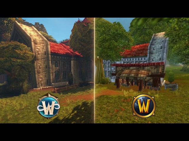 WoW Forever vs Classic Graphics Comparison – The Upgrade is HUGE!