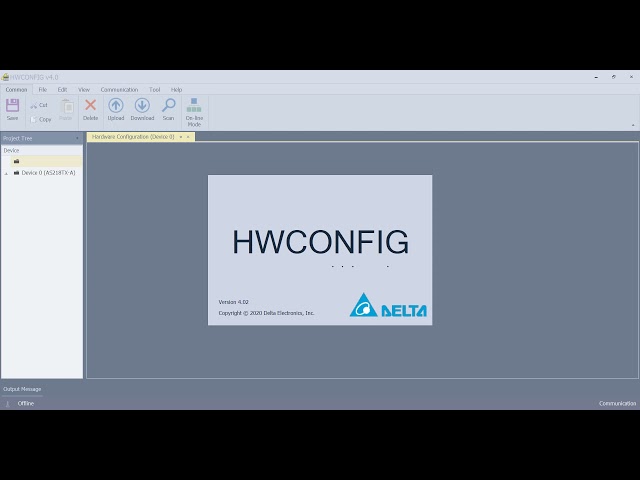 Delta AS PLC Modbus serial read write function