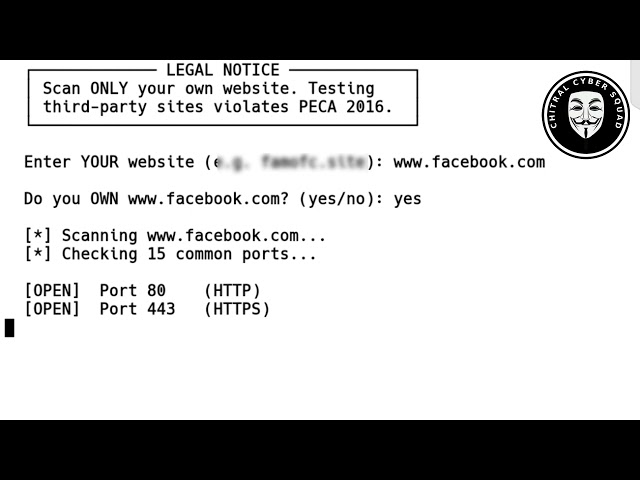 How to Find Open Ports on Any Website |CCS