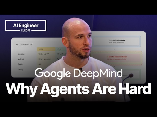 Why (Senior) Engineers Struggle to Build AI Agents — Philipp Schmid, Google DeepMind
