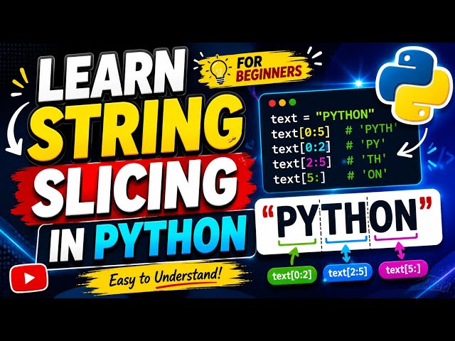 Python String Slicing Basics: Every Beginner Needs This