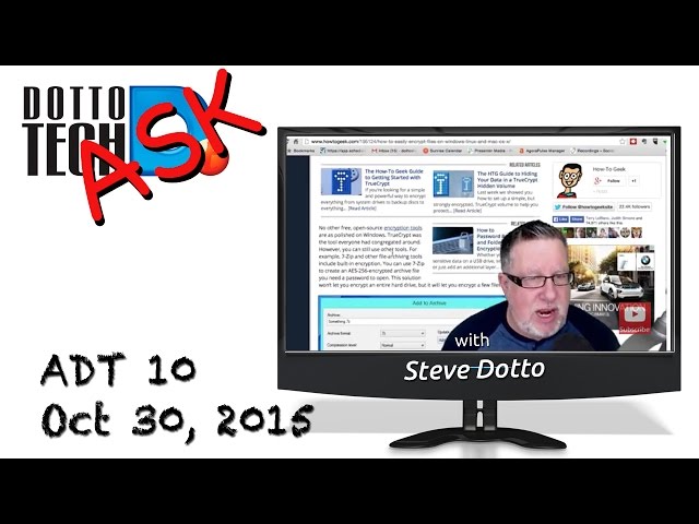 Google Photos & Evernote on Ask Dotto Tech #10