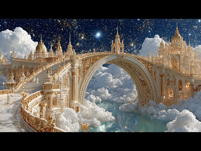 The Golden Bridge to Heaven | Divine Realm of Eternal Light 4K