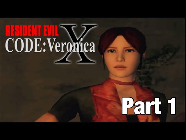 RESIDENT EVIL CODE: Veronica X Part 1 (No Commentary) 1080P 60FPS
