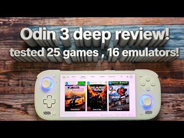 ODIN 3 - Deep Review! The best Android Handheld so far!