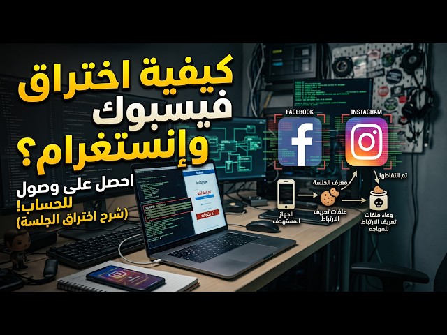 How Are Facebook & Instagram Accounts Hacked? 😱 | Session Hijacking Explained & Demonstrated #hack