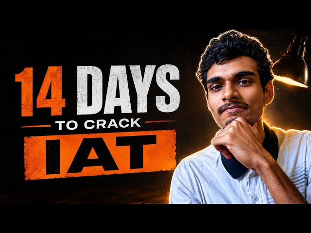 I Found the Smartest Way to Crack IISER & IISc in 14 Days.