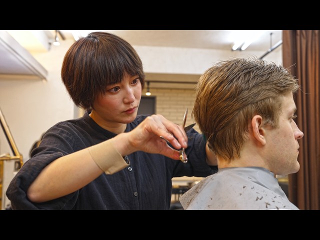 💈(ASMR) She Did Everything! Barbering Full Service – Haircut, Shave & More