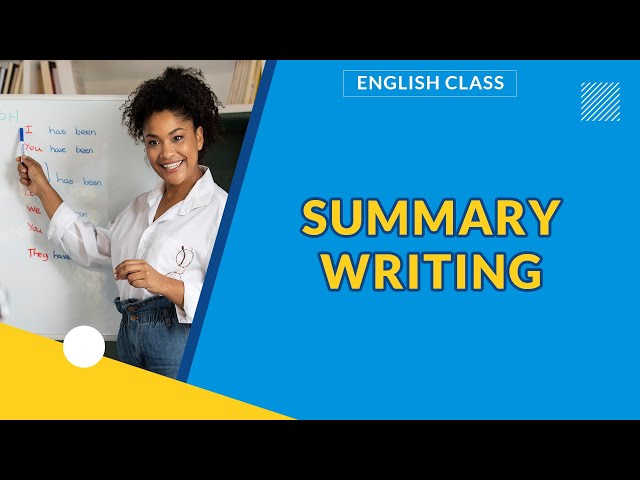 SUMMARY WRITING | ENGLISH LANAGUAGE | EXAMGUIDE | LEARNING HUB | ZIGMATECH CONSULT