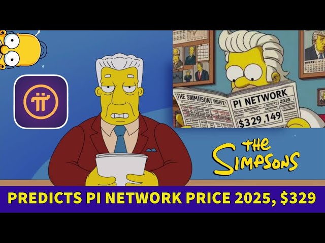 HODL YOUR PI COIN I  The Simpsons Predict Pi Network’s Price? Shocking Crypto Prediction!