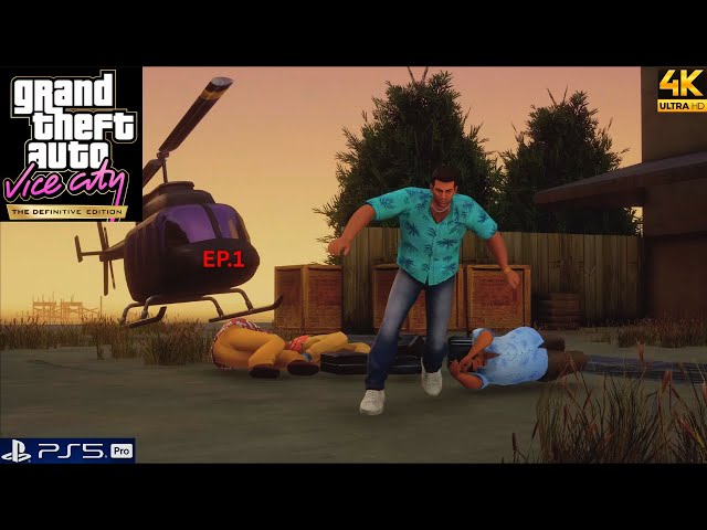 Grand Theft Auto: Vice City - The Definitive Edition | EP.1 | PS5 Pro | 4K | *No Commentary*