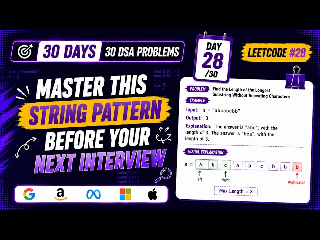 LeetCode #28 Find the Index of the First Occurrence in a String | Day 28/30