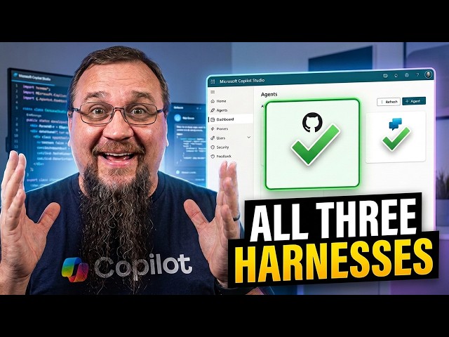 All Three Copilot Studio Harnesses And Where To Find Them