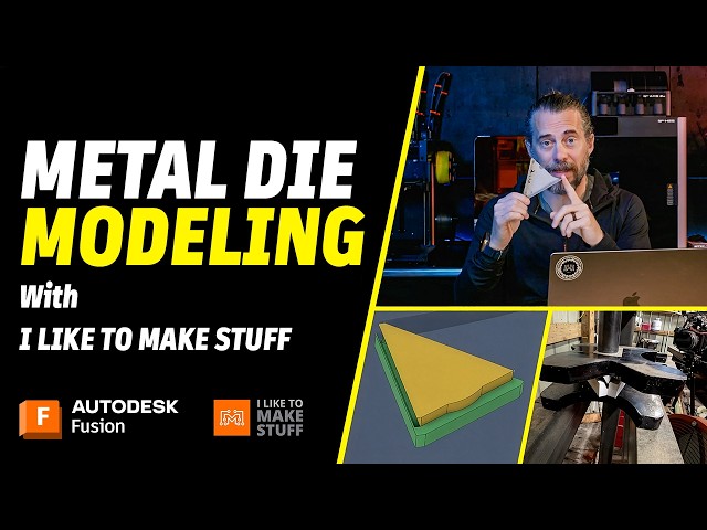 How to Model a Metal Die in Autodesk Fusion