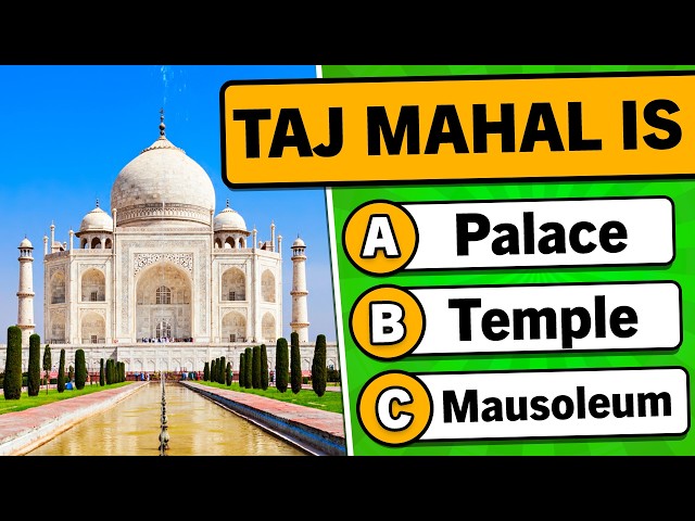 How Much Do You Know About India? 🇮🇳 | 50-Question General Knowledge Quiz Challenge