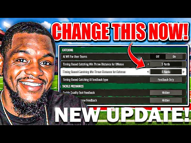The BEST Post Patch Settings in College Football 27!