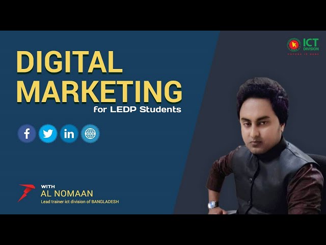 LEDP-2020 (Lot-2) ! (Lead Trainer: AL Nomaan) ! Class No:20.1 !