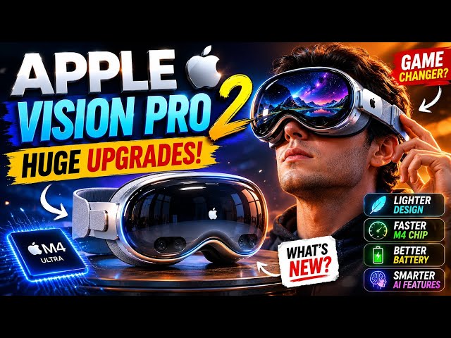 Apple Vision Pro 2 Leaks: Massive Upgrades Revealed