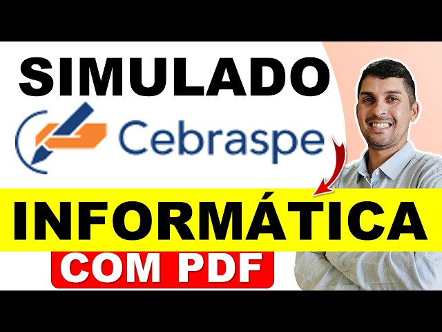 Informática Cebraspe 2026 | 📕Simulado | Noções de sistema operacional (ambientes Linux e Windows)