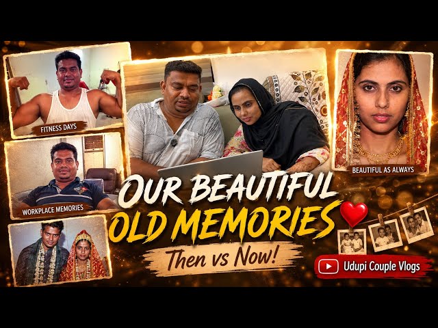Our Wedding Photos Reveal! So Many Forgotten Memories ❤️ Udupi Couple Vlogs..