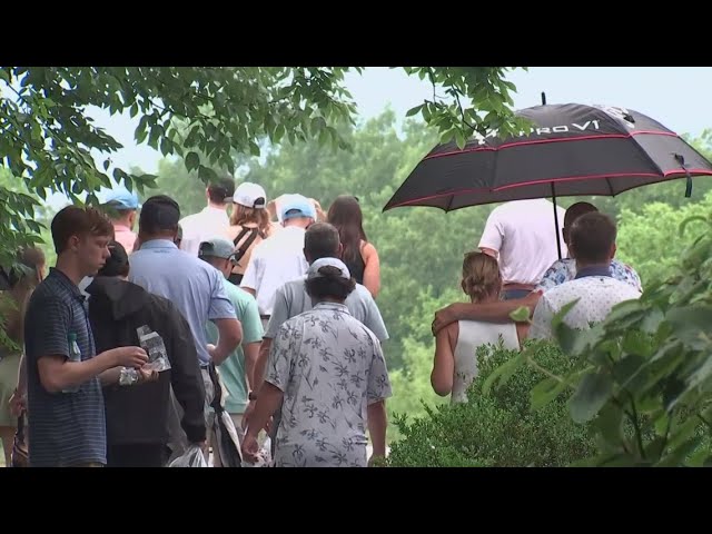 Round 3 of Memorial Tournament marked with heavy storms