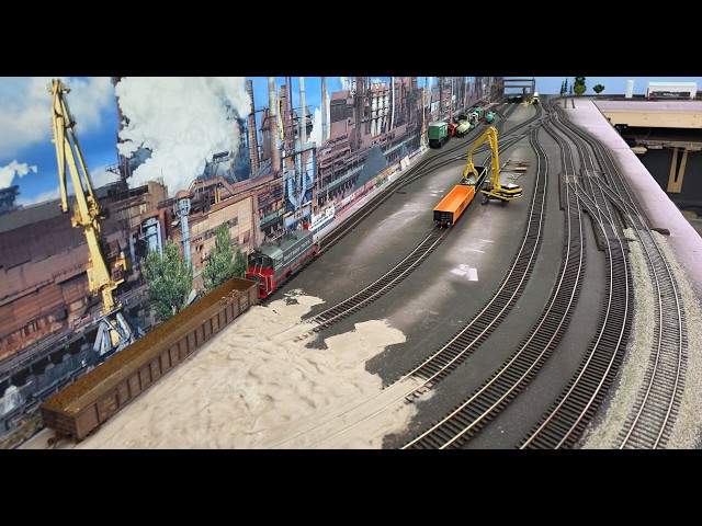 K&W HO Scale Model RR, Construction Update #67 -  More testing than work done on the steel mill