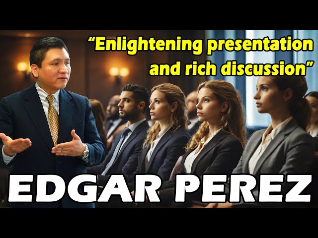 "Our audience has greatly benefited from your enlightening presentation and the rich discussion.""