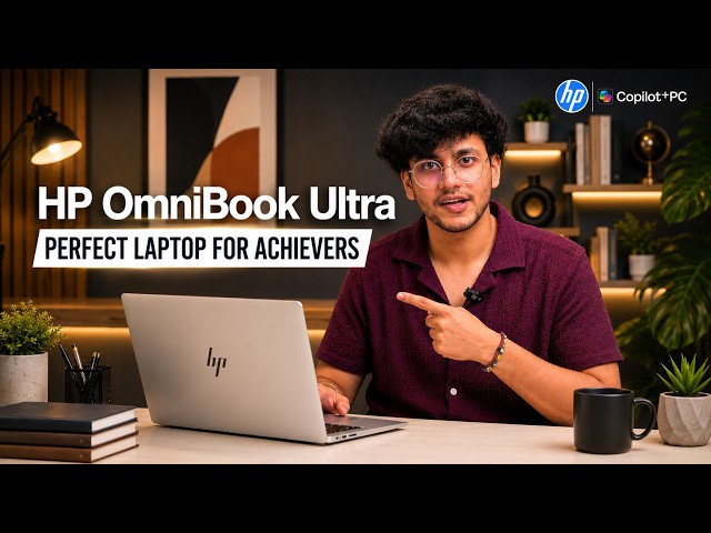 Technical Nischay reviews HP OmniBook Ultra Copilot+ PC ⚡ Best AI Laptop for Achievers?