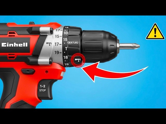 Never Make This Mistake When Using a Cordless Drill!