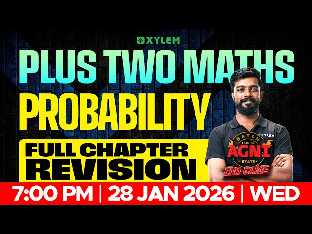 Plus Two Maths | Probability | Full chapter Revision | Xylem Plus Two