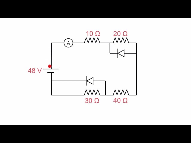 DC diode calculation