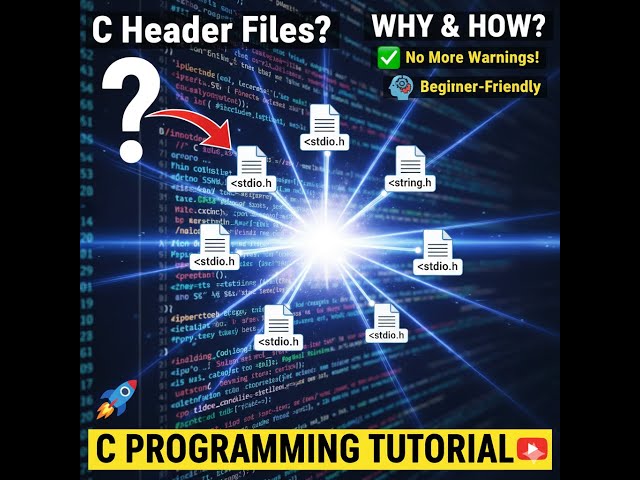 Why Header Files are a MUST in the C Programming Language
