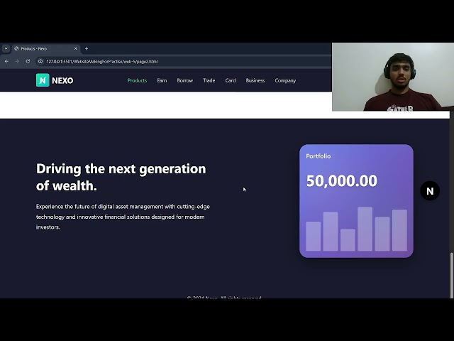 My Fifth Website Clone For HTML and CSS Practise