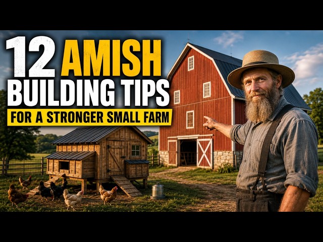 12 Simple Amish Building Tips You Need for Your Small Farm