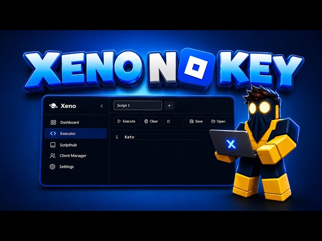 HOW TO USE “HACKS” SCRIPTS IN ROBLOX FOR PC & XENO UPDATE🔥ROBLOX WINDOWS🔥 NO KEY 2026