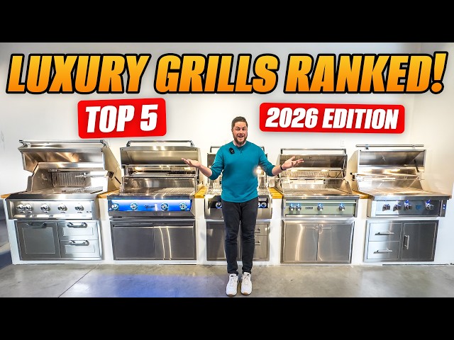 The 5 BEST High-End Gas Grills of 2026 – Are They Worth It?