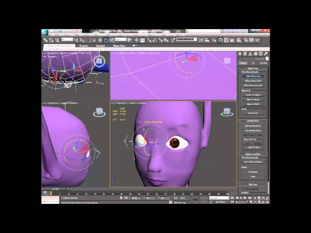 3Ds Max Tutorial: Look At Constraint