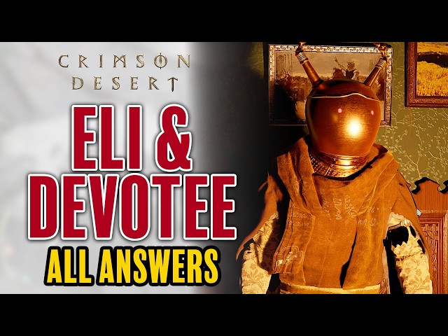 Delesyian Institute Eli/Devotee Interrogation Answers (Forbidden Knowledge Quest) | Crimson Desert