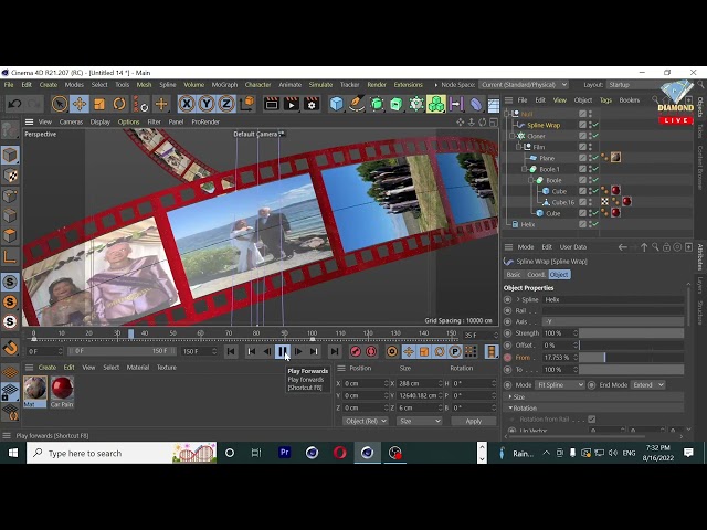 Create and Animation Film in Cinema 4D