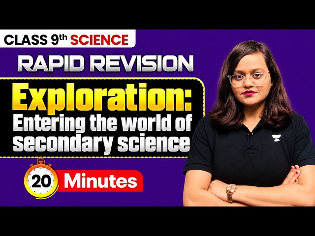 Class 9 Science Chapter 1 | Entering the World of Secondary Science | New NCERT 2026-27