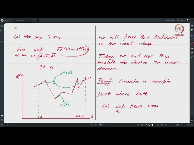 Lec-21Stochastic Approximation: Theory and Applications #swayamprabha