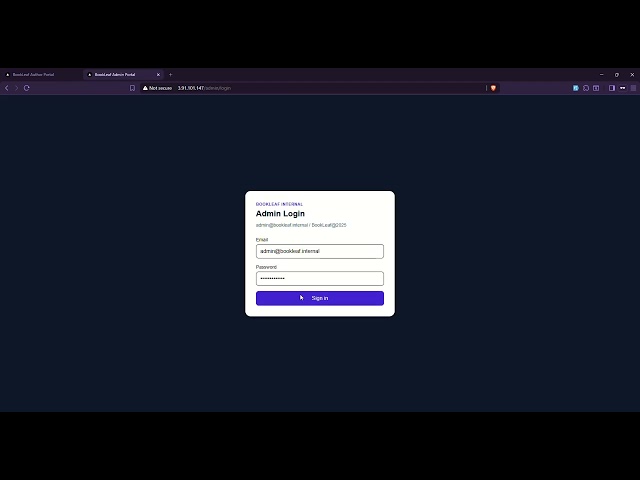 Full-Stack Focus: Building the Book App: Admin Portal & Backend API Showcase