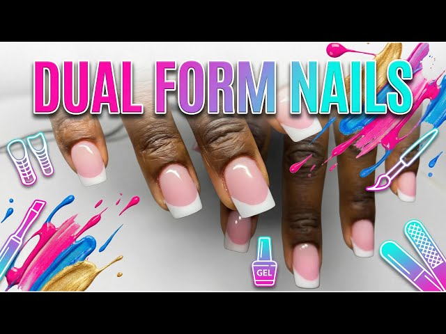 Flawless Square French Manicure: Dual Form Secrets for Maximum Retention